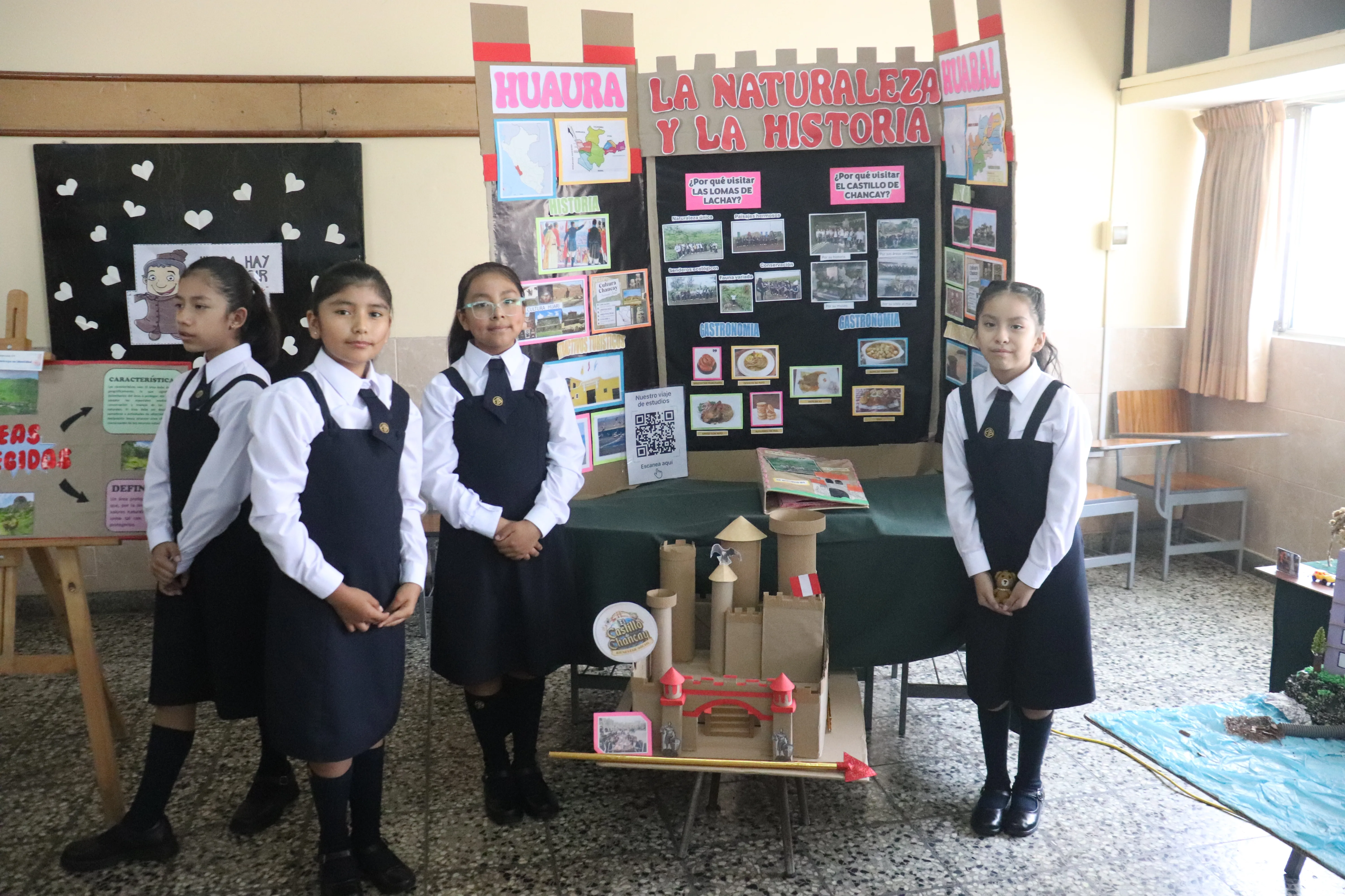 Exposición de primaria sobre historia