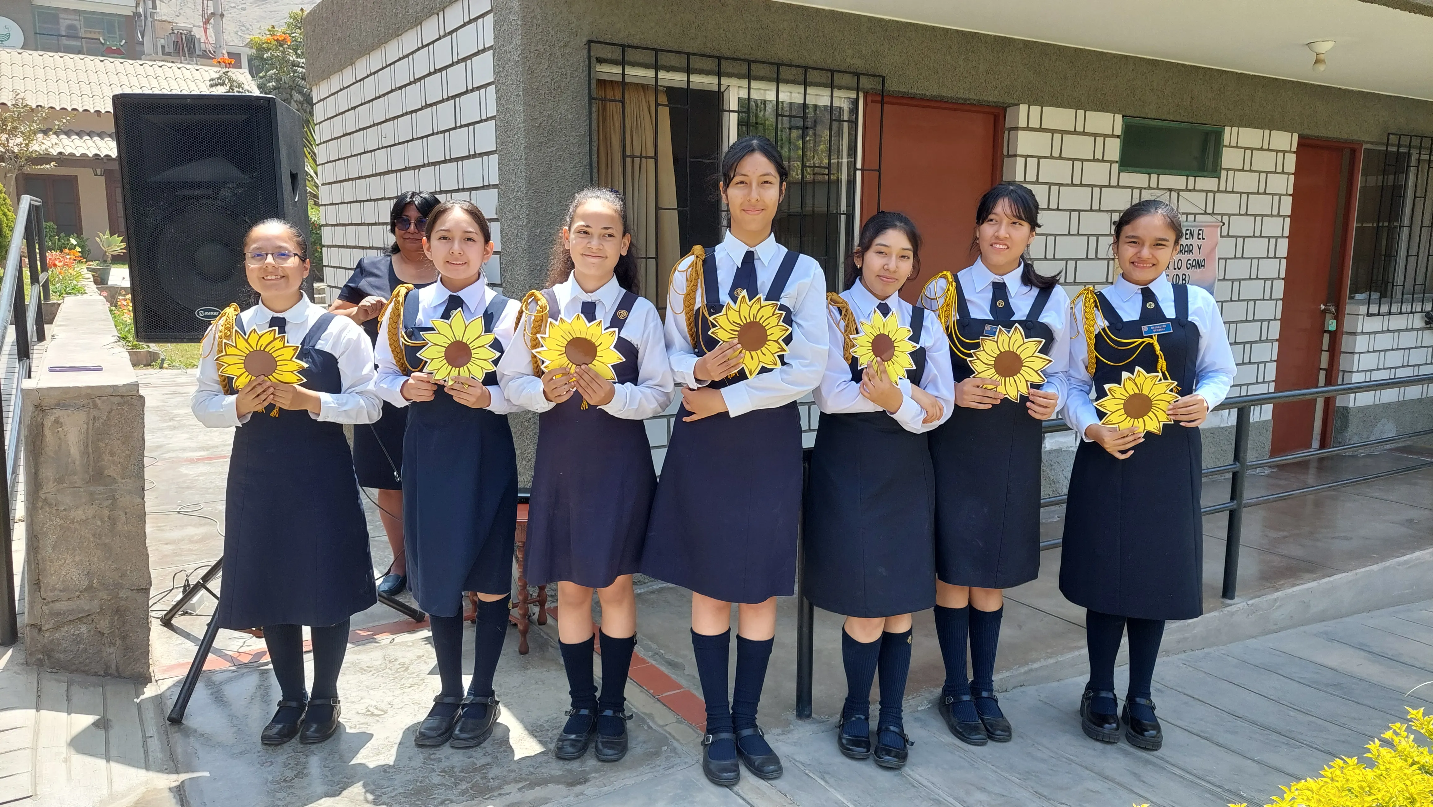 Visita de la representante de la hermana general